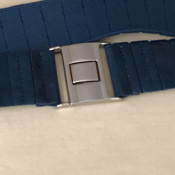 Style & Co Blue Stretchy Belt S - Picture 8 of 10
